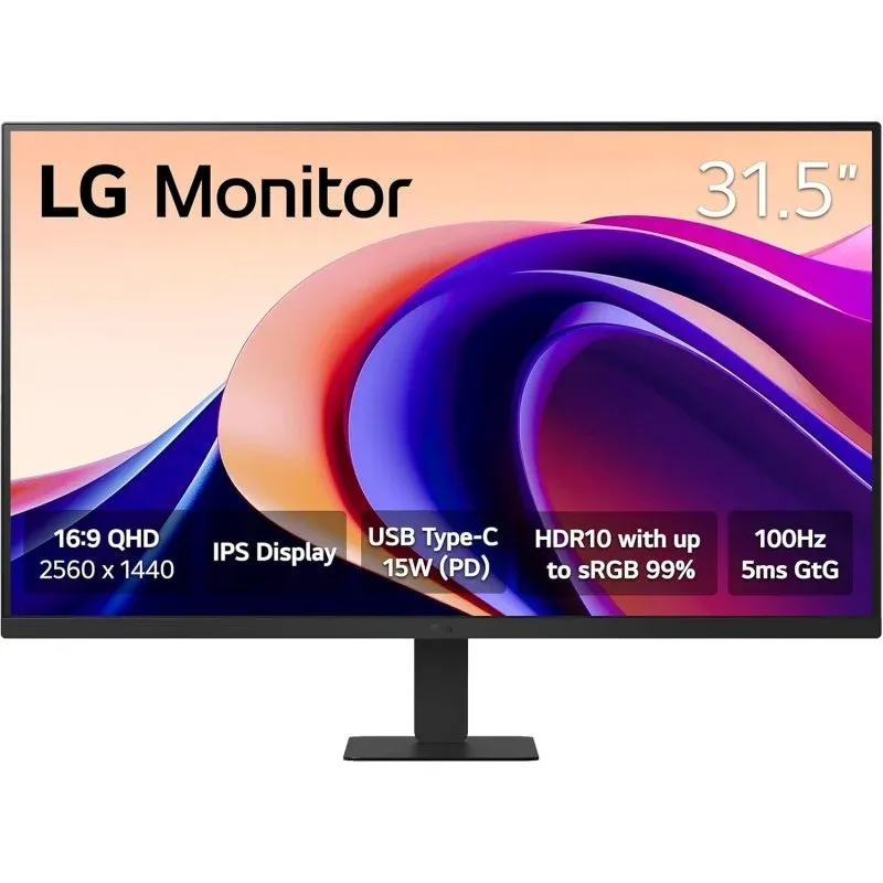 Monitor LG 32U631A-B 31.5" LED IPS QHD 100Hz USB-C