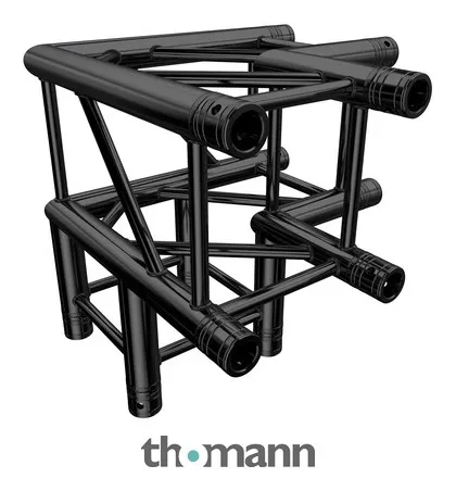 Global Truss F34C30-B 90° Corner Black