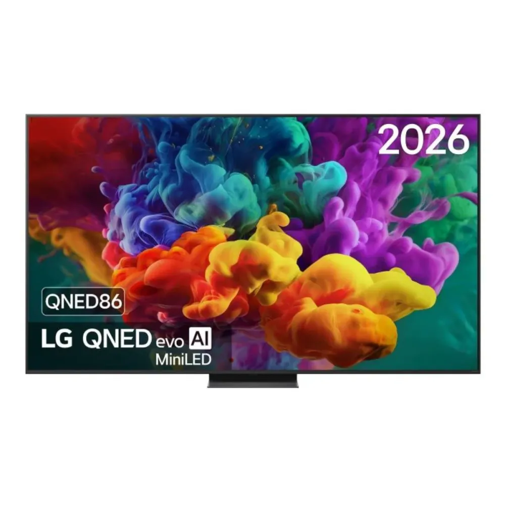 TV LG evo AI (2026) 86" QNED MiniLED UHD 4K - 86QNED86B6B.AEU