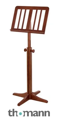 K&M 116/1 Wooden MusicStand Walnut