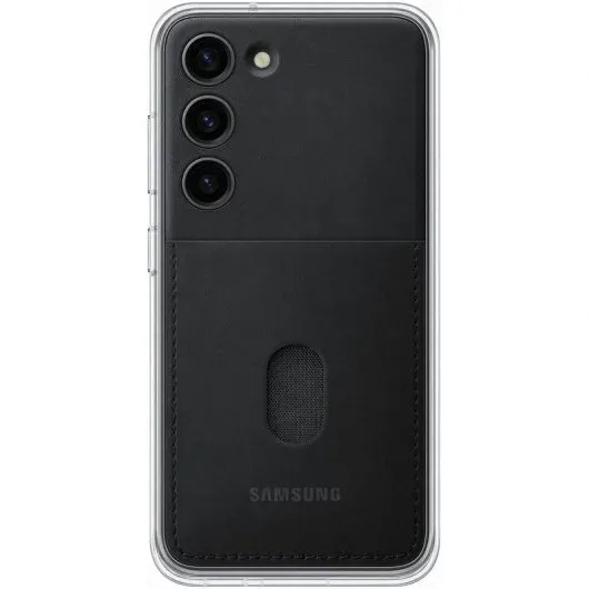 Porta-cartões Samsung Frame Case preto para Galaxy S23