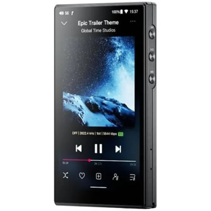 Leitor áudio Digital FiiO JM21 Android Hi-Res Preto