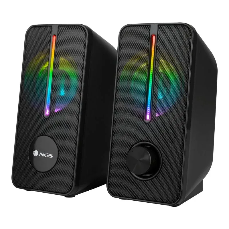 NGS COLUNAS GAMING 2.0 RGB LIGHTS USB