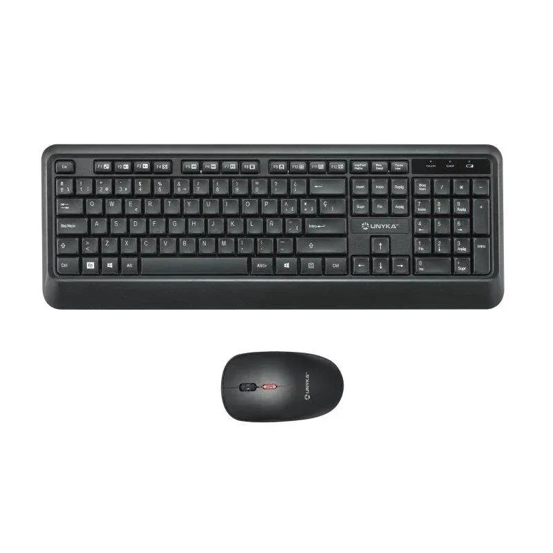 Teclado UNYKAch Combo UK39 Wireless membrana espanhol com rato óptico