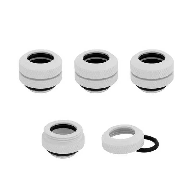 Encaixe Rígido Corsair Hydro X Series XF Hardline 12mm OD Branco (Pack 4)