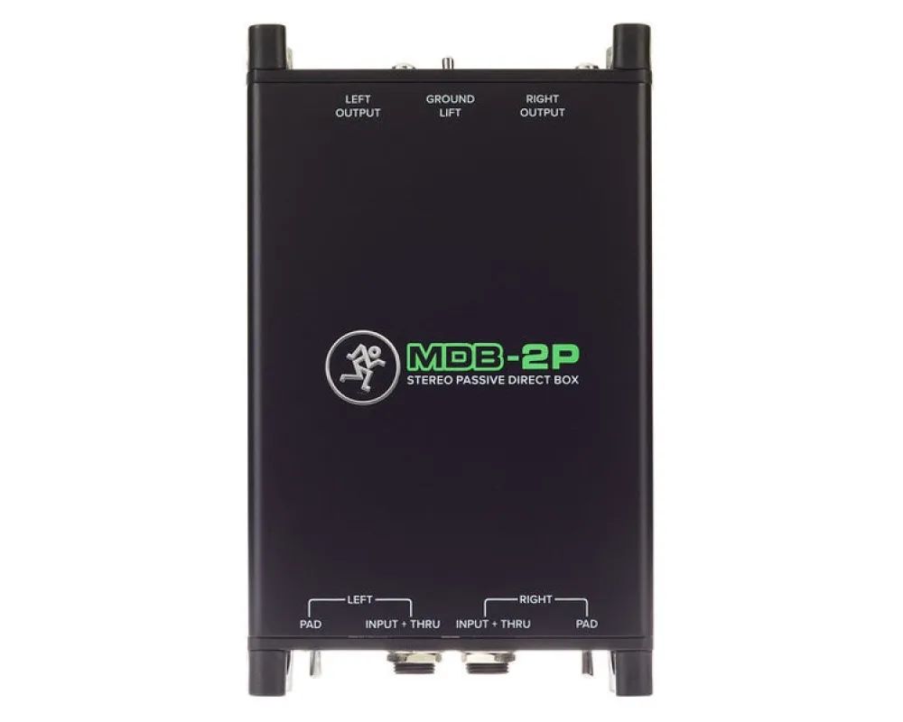 Mackie MDB-2P Stereo Passive Direct Box