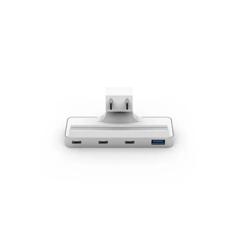 Hub XtremeMac 6 portas USB Tipo-C HDMI MicroSD SD Branco XWH-UIM-13