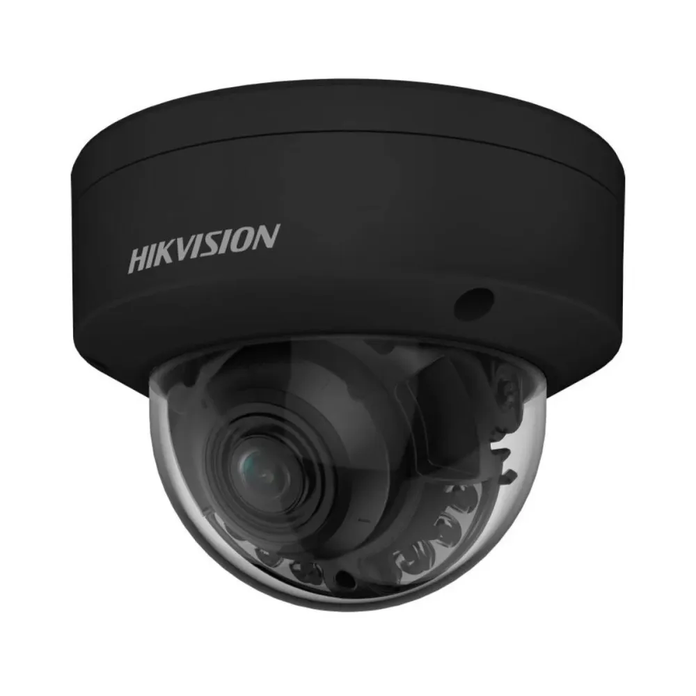Câmara de Segurança IP Hikvision Pro Dome PoE 4MP 2.8-12mm Exterior IP67 - DS-2CD2747G2HT-LIZS(2.8-12)/eF/BLK