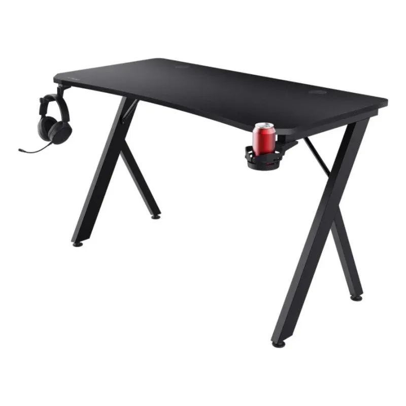 Mesa Gaming Trust GXT 712 120cm ABS/PC Preta para destros