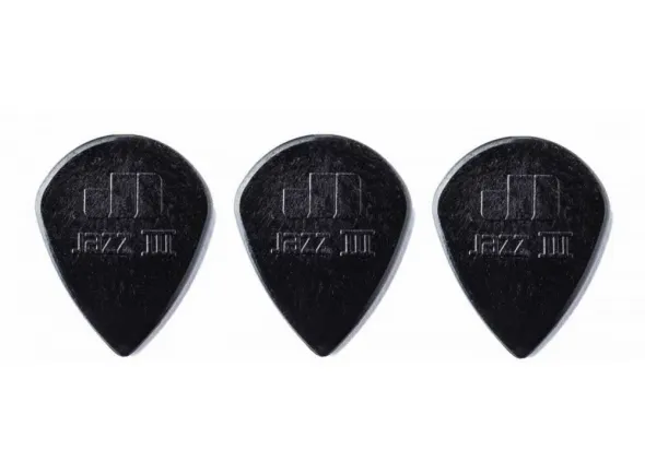 Dunlop Nylon JAZZ III XL Preto (pack 3)