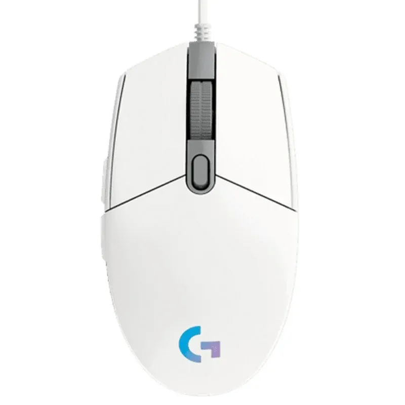 Logitech G102 Lightsync Rato Gaming 8000DPI Branco