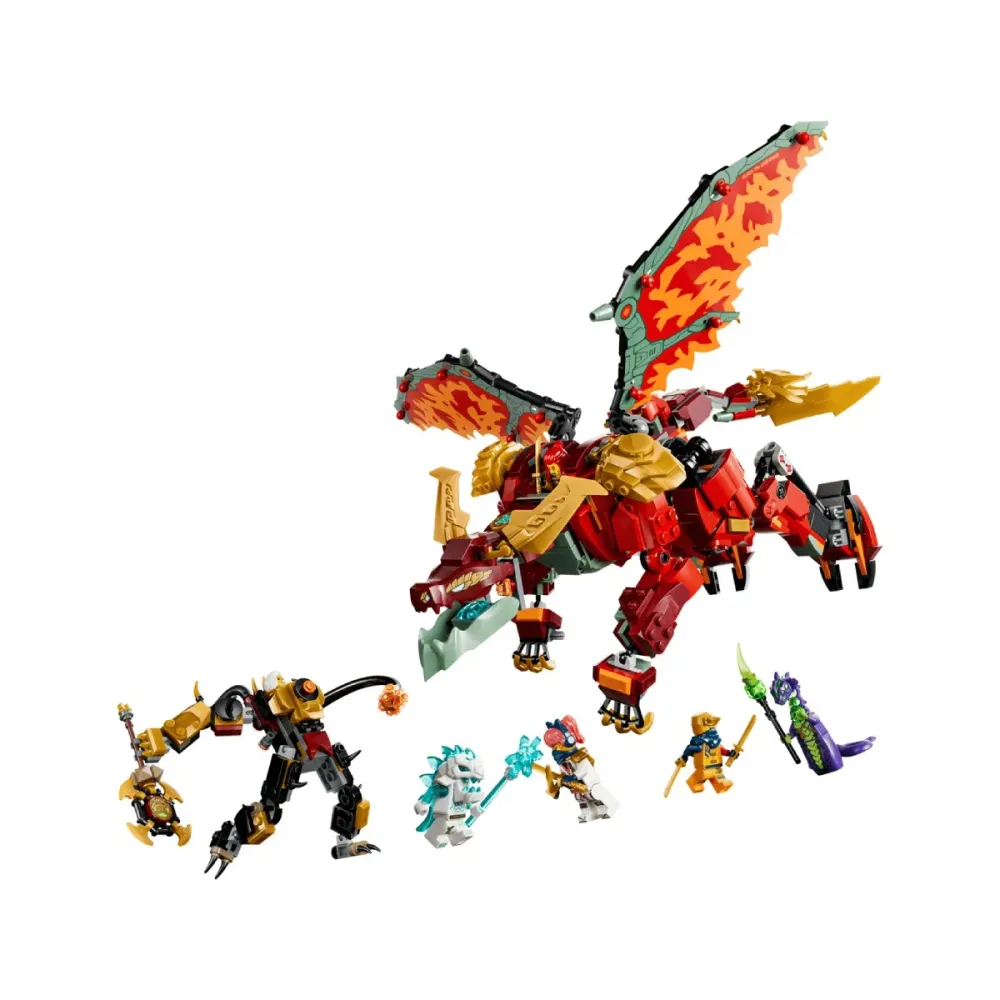 LEGO Ninjago Robô Dragão Transformador da Wyldfyre - 71868
