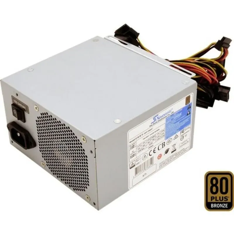 Fonte Alimentação Fonte de Alimentação Seasonic SSP-600ET2 600W Certificação 80 PLUS Bronze