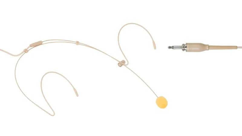 Microfone de cabeça cor bege - FCM-970-TSM