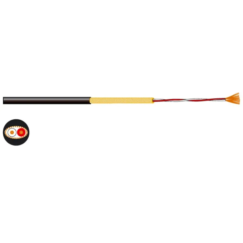 Bobine Cabo microfone/linha de 2 condutores 100m - CA-98