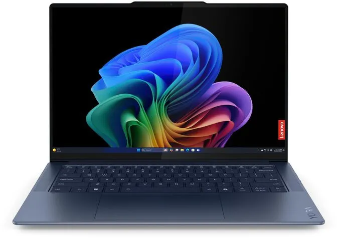 Portátil Lenovo Yoga Slim 7X 14Q8X9 14" Snapdragon X Elite X1E-78-100 32GB 1TB 3K OLED W11