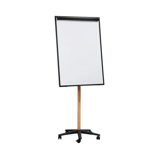 Bi Office QUADRO BRANCO 750x1065 Essence Lacquered Steel c/rodas