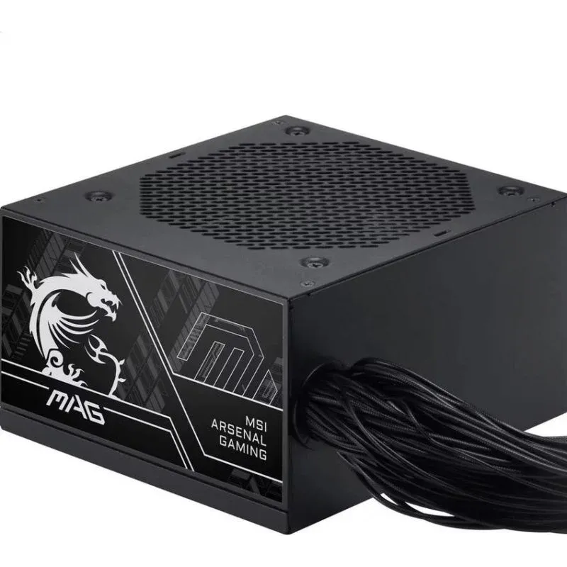 Fonte Alimentação Fonte de Alimentação MSI MAG A750BN 750W Certificação 80+ Bronze ATX 3.1 PCIe 5.1