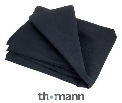 💡 Stairville Euro Curtain 320g/m² Bk B1+M1