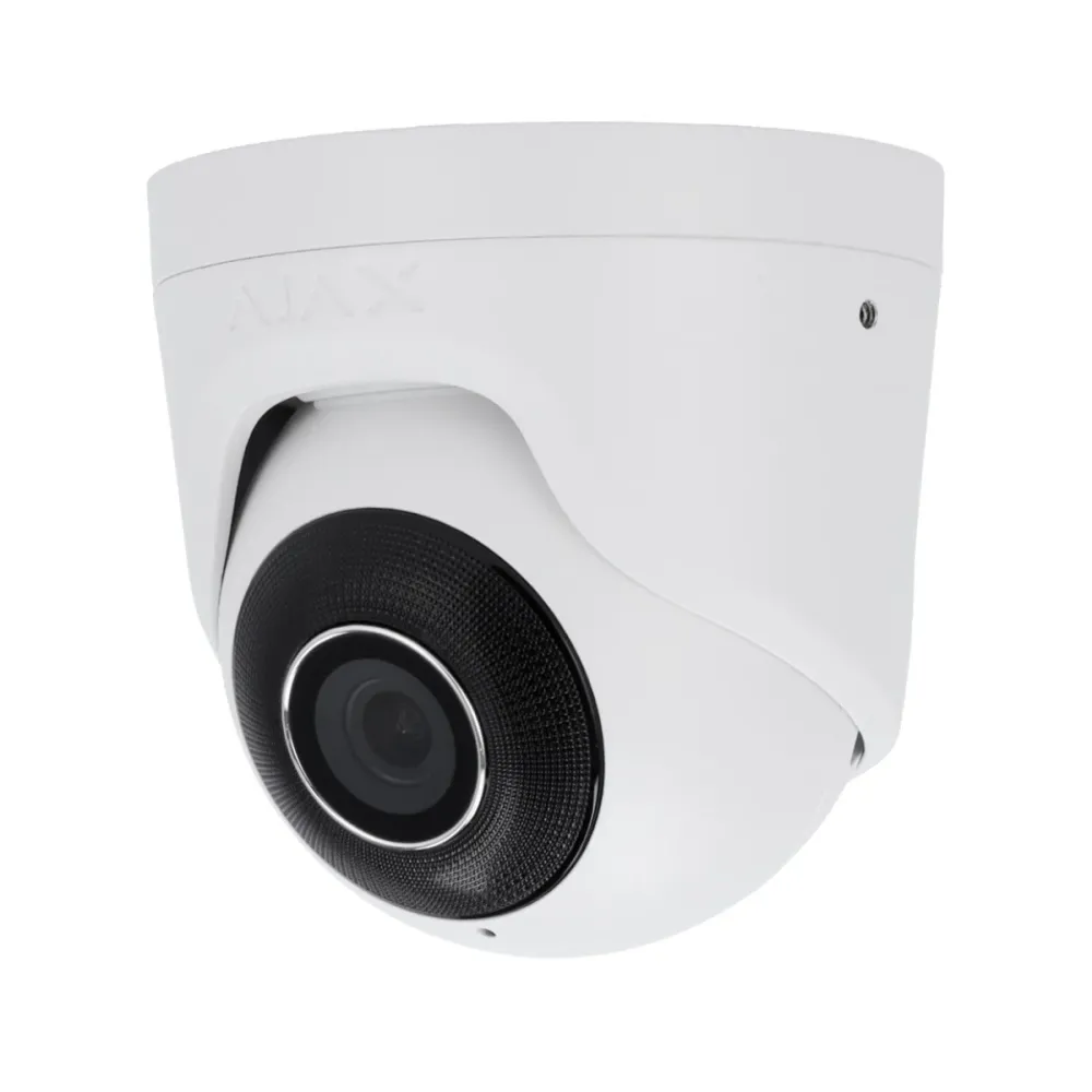 Câmara de Segurança IP Ajax Turret PoE 5MP 4mm Exterior IP65 - AJ-TURRETCAM-5-0400-W