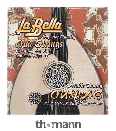 La Bella OU80A-B Oud Arabic High Tuning