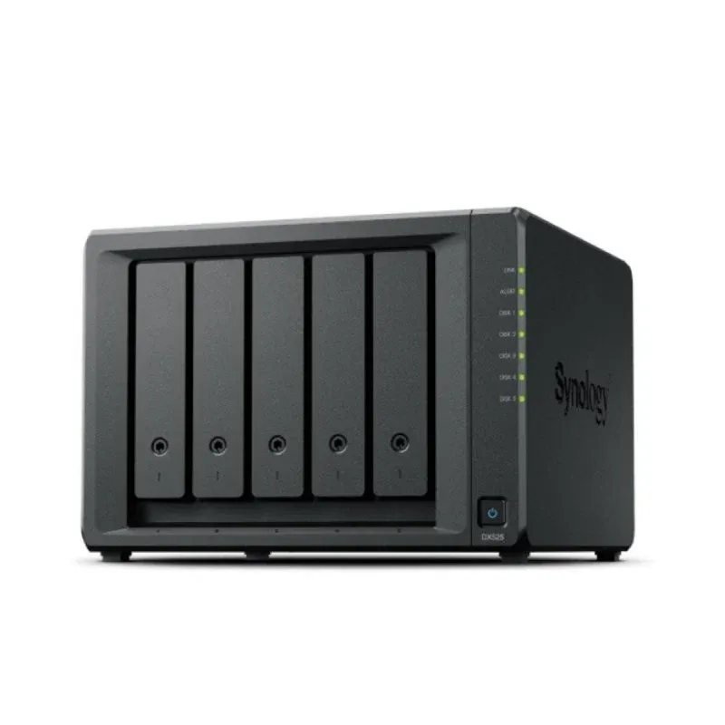 Synology DX525 Expansão de Armazenamento NAS com 5 Baías SATA Hot-Swap com Ventilação Silenciosa