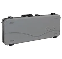 Estojo Guitarra Fender Deluxe Molded Case Silver/Blue