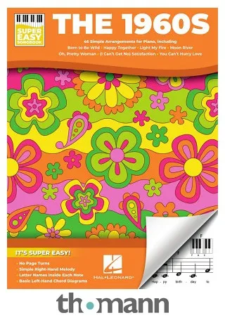 Hal Leonard The 1960s Super Easy Songbook