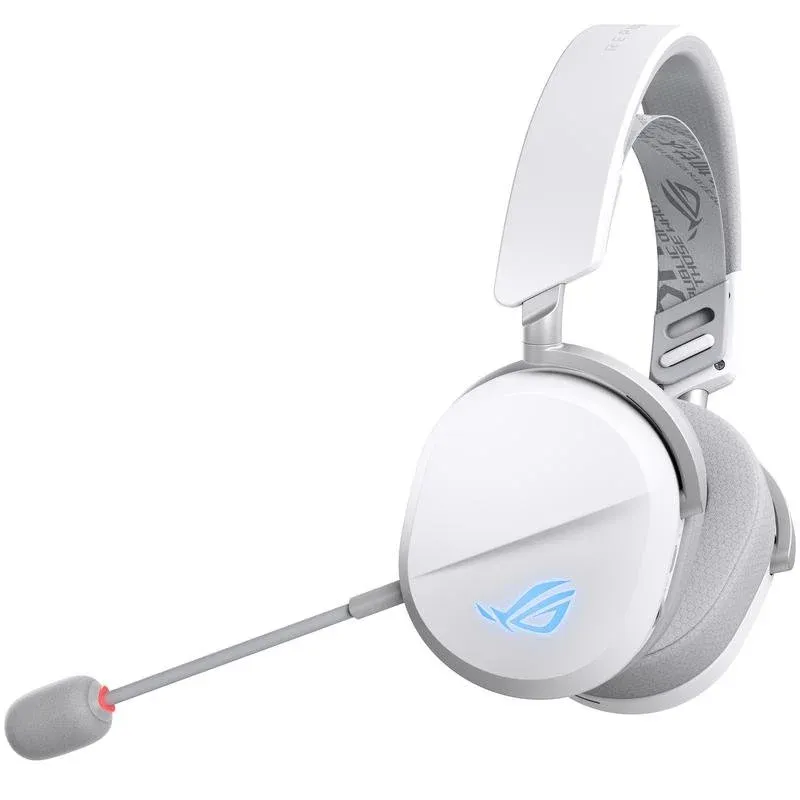 Auriculares ASUS ROG Pelta Wireless com Bluetooth USB-C Gaming Iluminação RGB Brancos