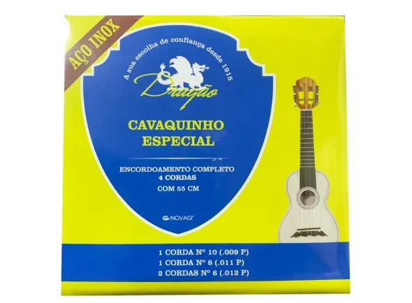 Dragão Aço Inox Cavaquinho Especial 55cm