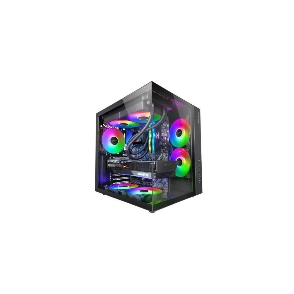 Caixa ATX MCV-ONE Midi Tower (Preto) – MARS-GAMING