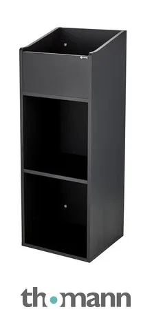 Fun Generation Vinyl Rack Three Top Black
