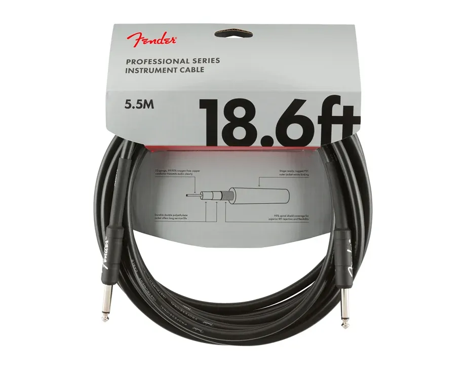 Cabo Instrumento Fender Professional Series Black