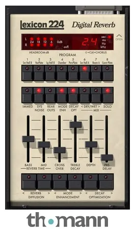 Universal Audio Lexicon 224 Dig. Reverb Native