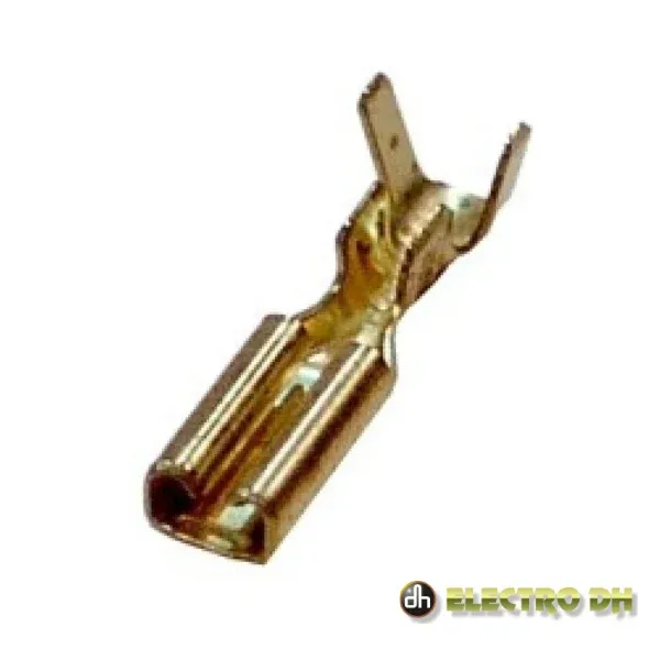 Terminal Faston Fêmea 2.8mm Branca