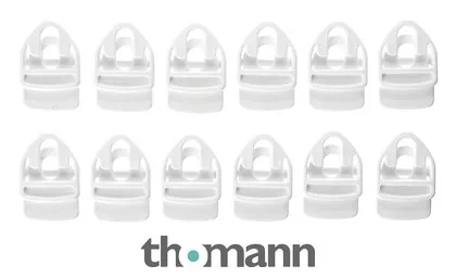 Holdon Xtra Clip White 12pcs Pack
