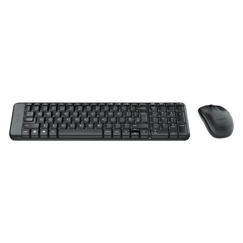 Logitech MK220 Conjunto de Teclado Sem Fios com Rato Compacto (US)