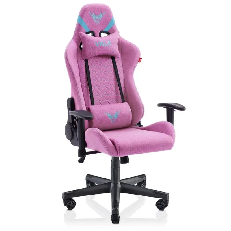 Valk Gaming Nyx Cadeira Gaming de Tecido Rosa Topázio