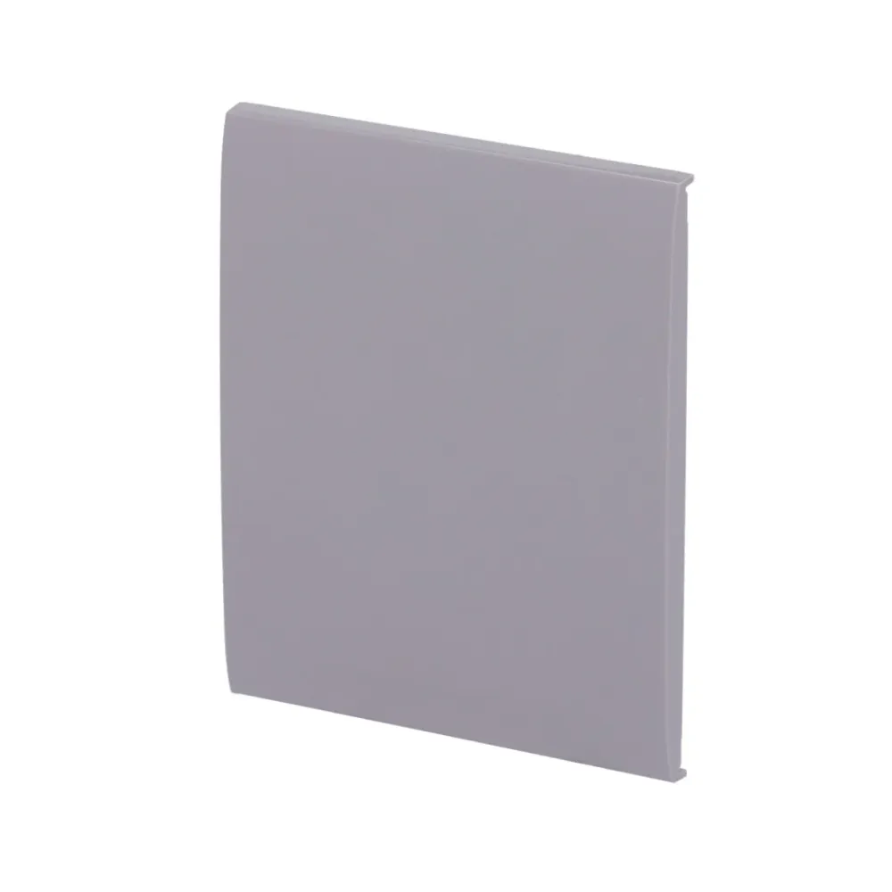 Painel Táctil Central para Interruptor de Luz Simples Cinza - AJ-CENTERBUTTON-1G2W-GRE