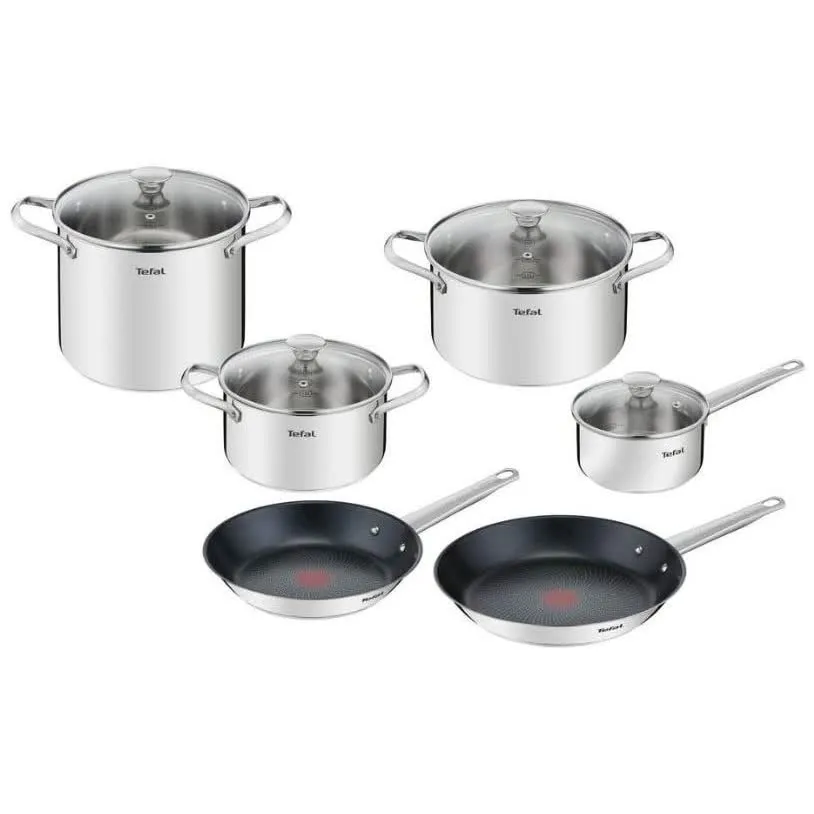 Conjunto De Utensílios De Cozinha Tefal Cook Eat De 10 Peças