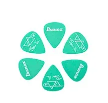 Palhetas Signature Ibanez Steve Vai Electric Green 1.00mm