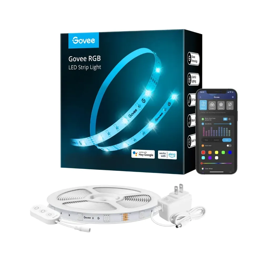 Fita de Luzes LED Govee H615A3A1 Wi-Fi + Bluetooth RGB 5m