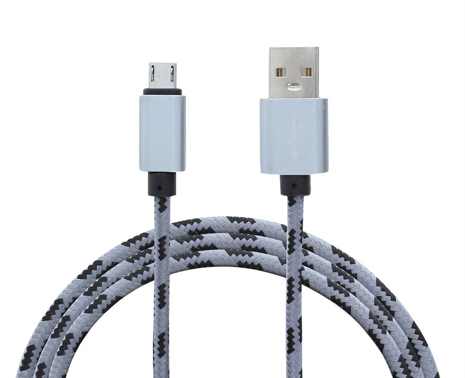 Cabo USB Yourban USB A - Micro USB cinza 2mt