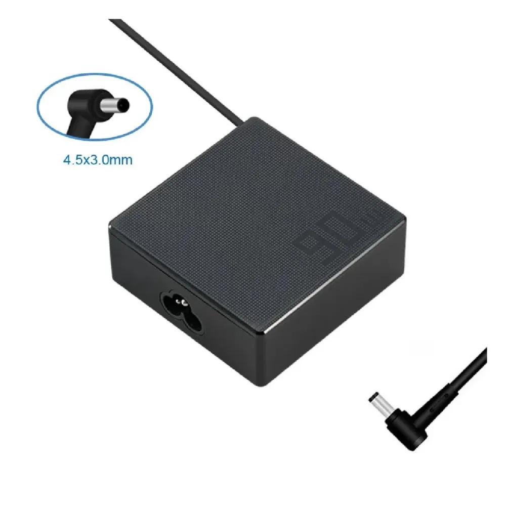 Carregador Compatível Asus 19V 4.74A 90W 4.5x3.0mm Preto