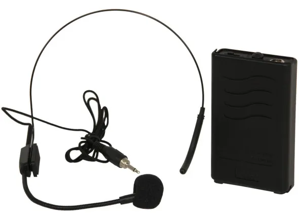 Ibiza Microfone Headset S/ Fios 207.5mhz PORTHEAD12-2
