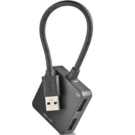 Hub USB TINY 3.0 TINY USB 3.2 Gen 1 (3.1 Gen 1) 4 Portas - NGS