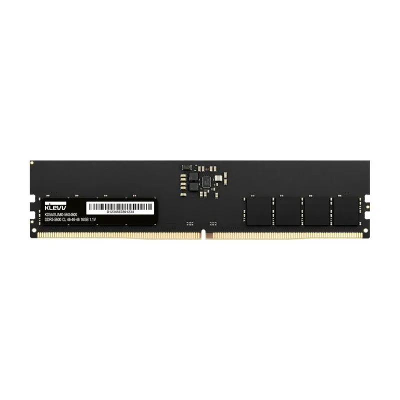Memória RAM Klevv U-DIMM 16GB 1x16GB DDR5 5600MHz Unbuffered PC/Servidor