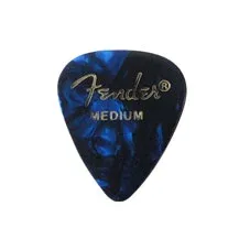 Palheta Fender 351 Celluloid Blue Moto