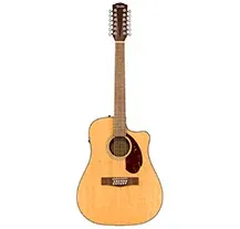 Guitarra Electro-Acústica 12 cordas Fender CD140SCE-12 WA Natural