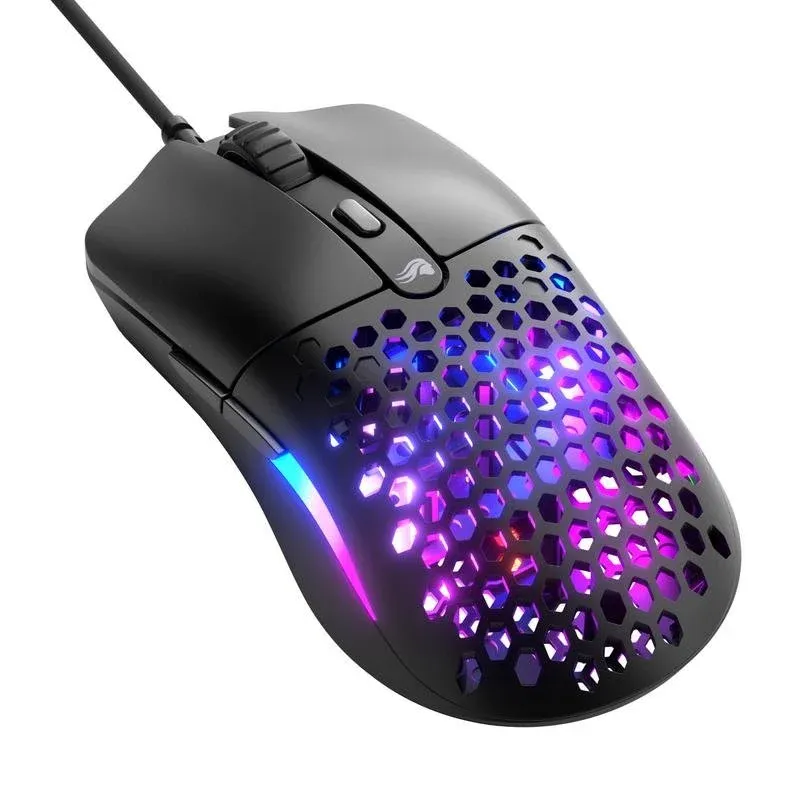 Ratón Glorious Model O Eternal USB 12000DPI Preto RGB 6 Botões